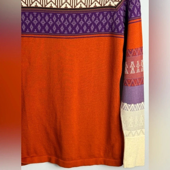 Woolrich Pull over knit sweater size Large - Picture 3 of 9